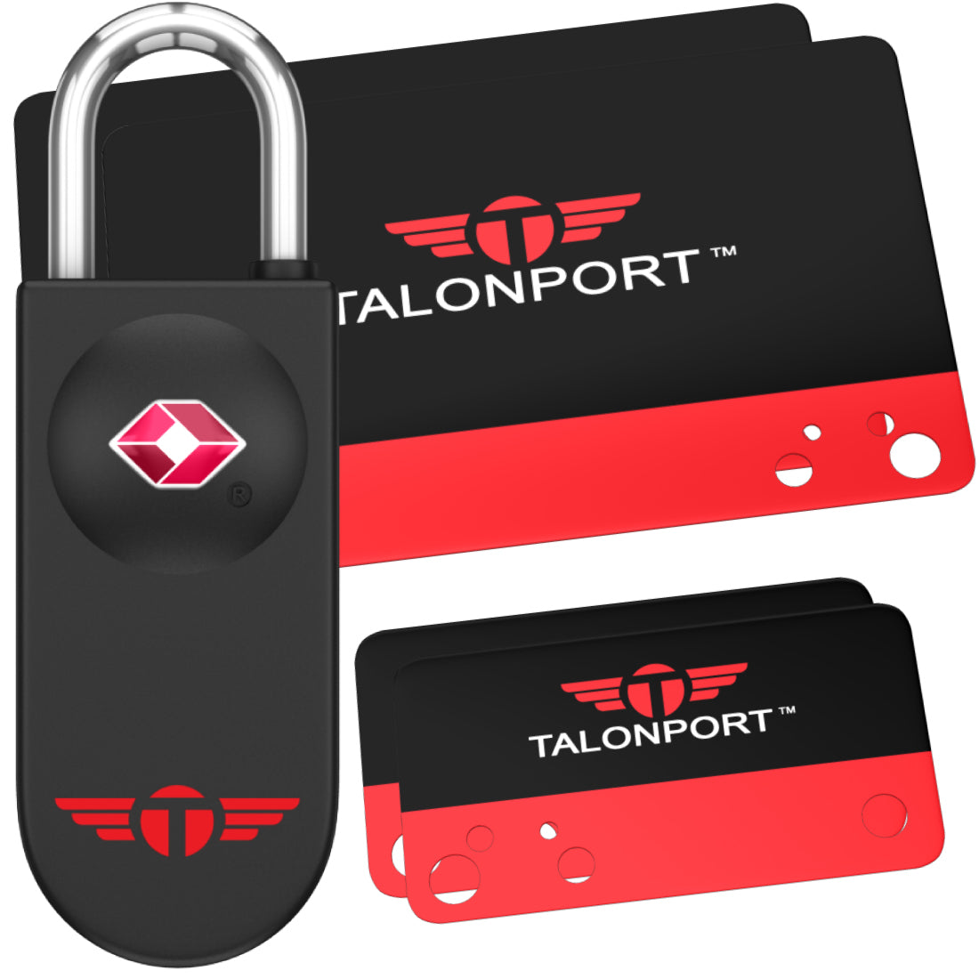 Keyless TSA Approved Luggage Lock with Lifetime Never Cut Guarantee