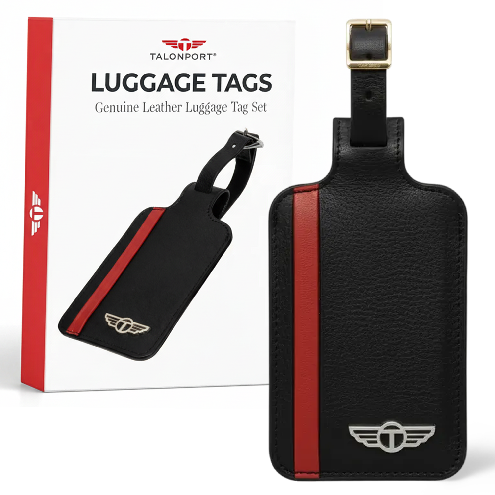 Leather Luggage Tag