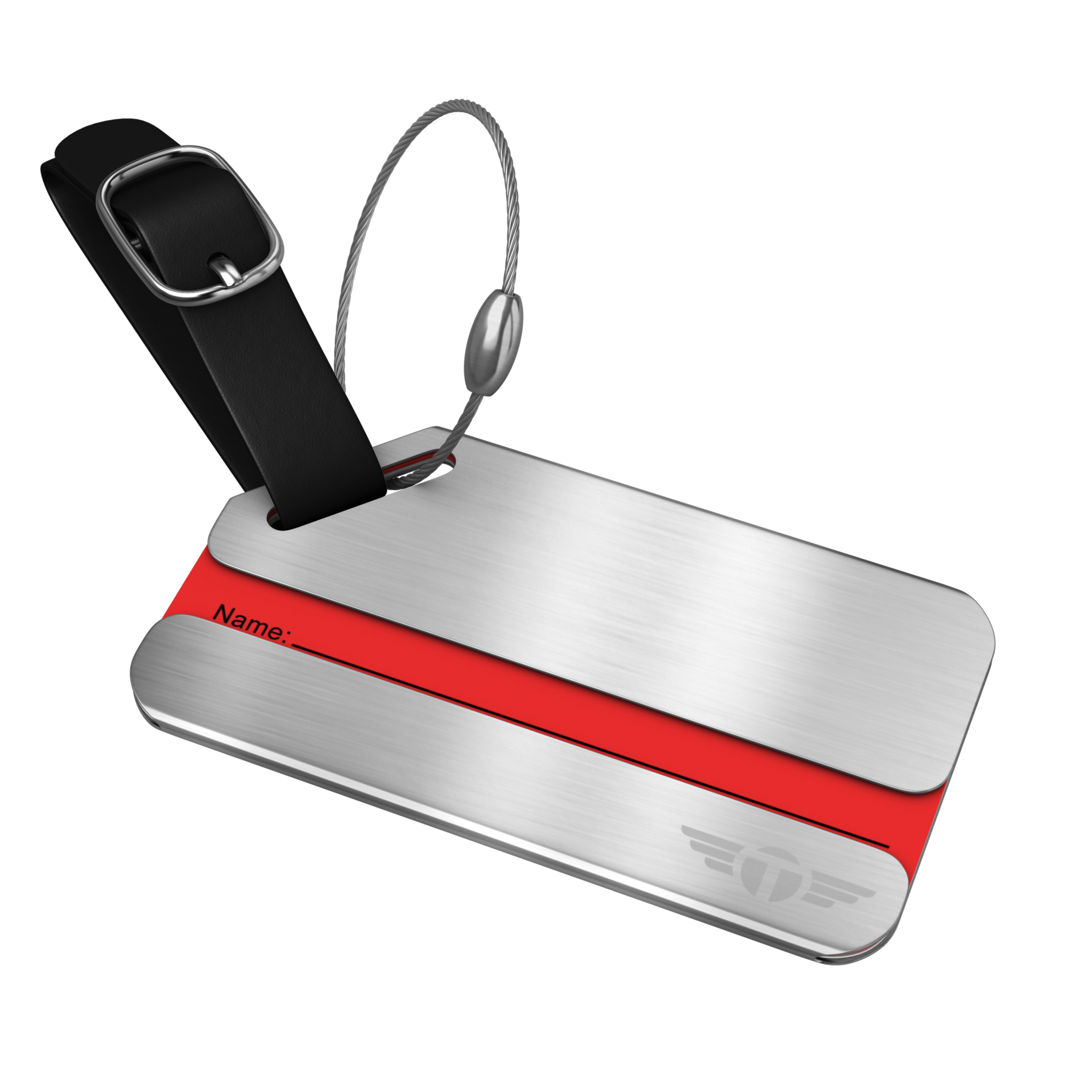 One Pack Metal Luggage Tag